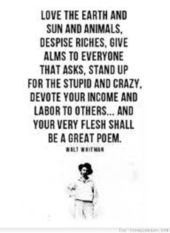 whitman short poems