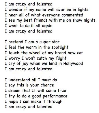 i am poem examples
