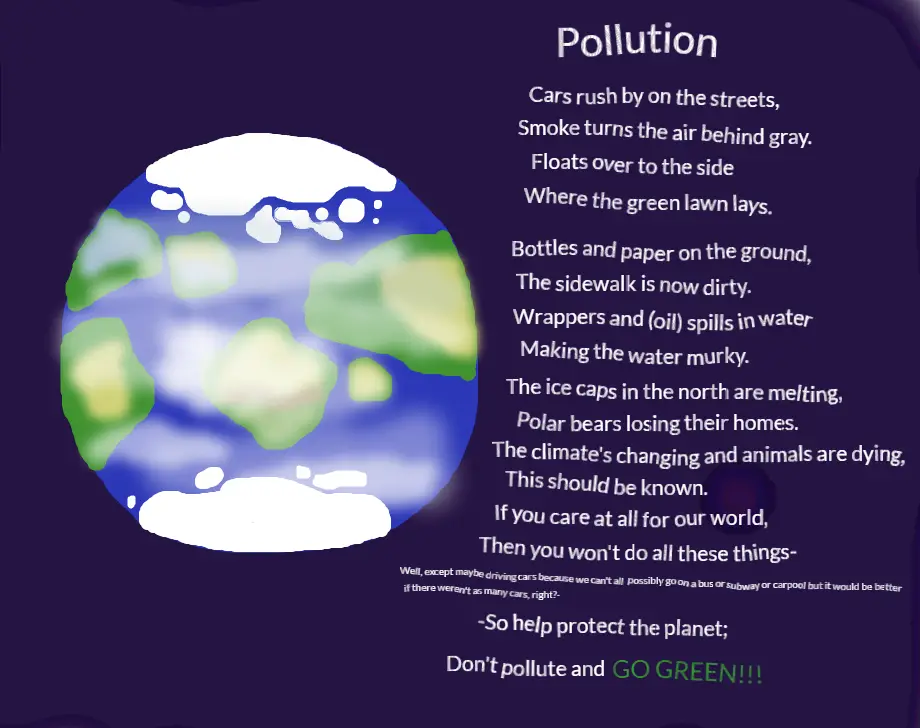 Pollution Poems