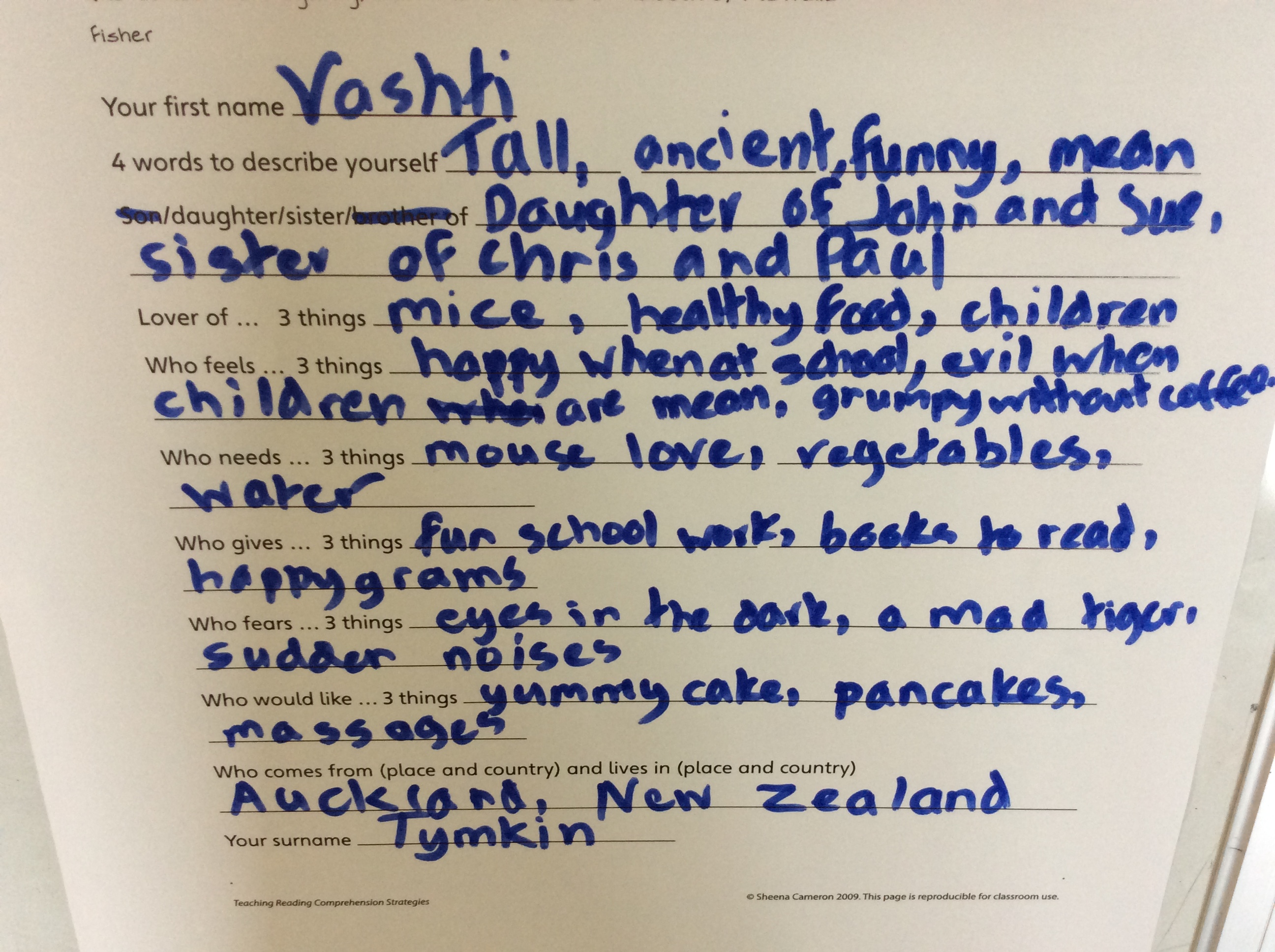 Bio Poems