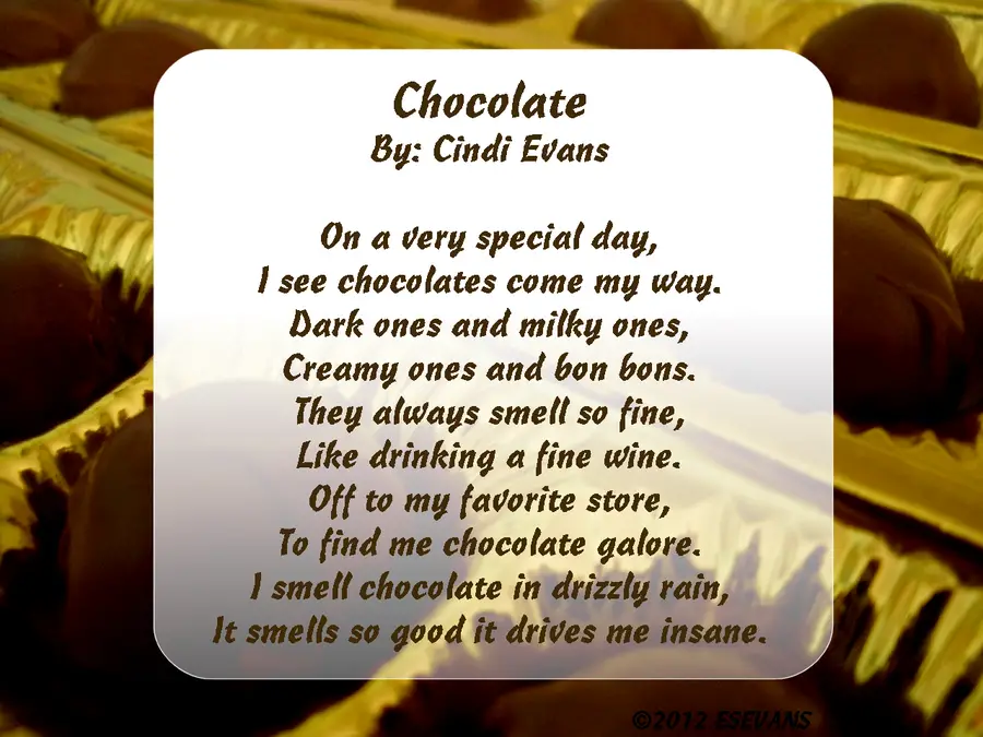 Chocolate Poems
