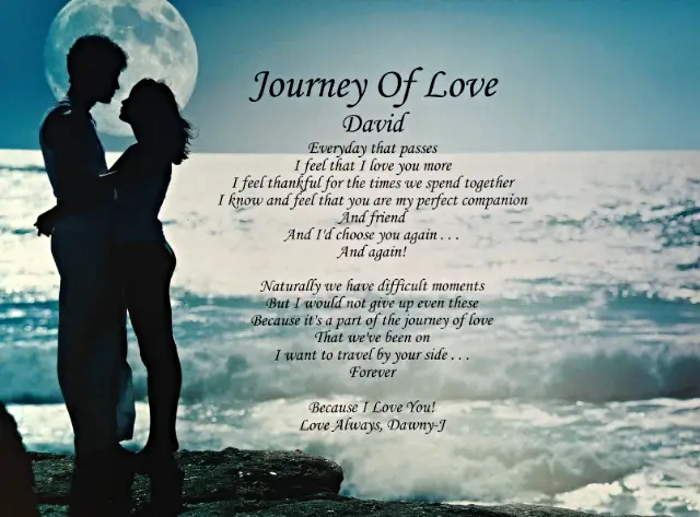 our journey of love poem