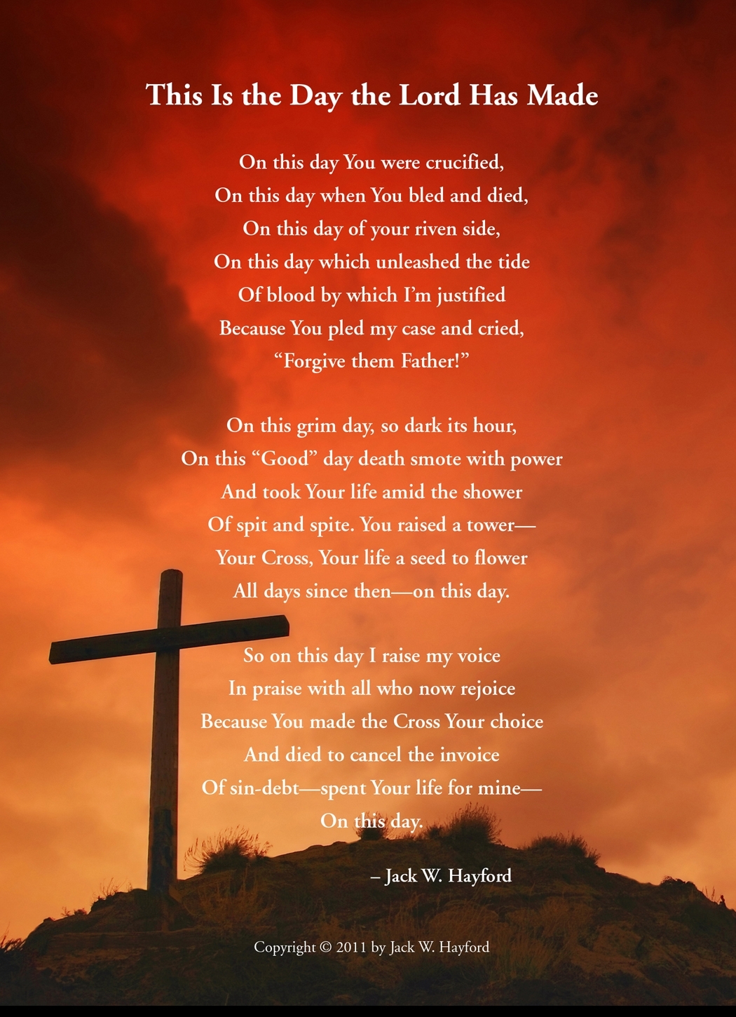 Easter Poems For Kids About Jesus