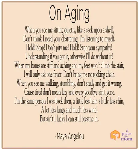 Getting old Poems