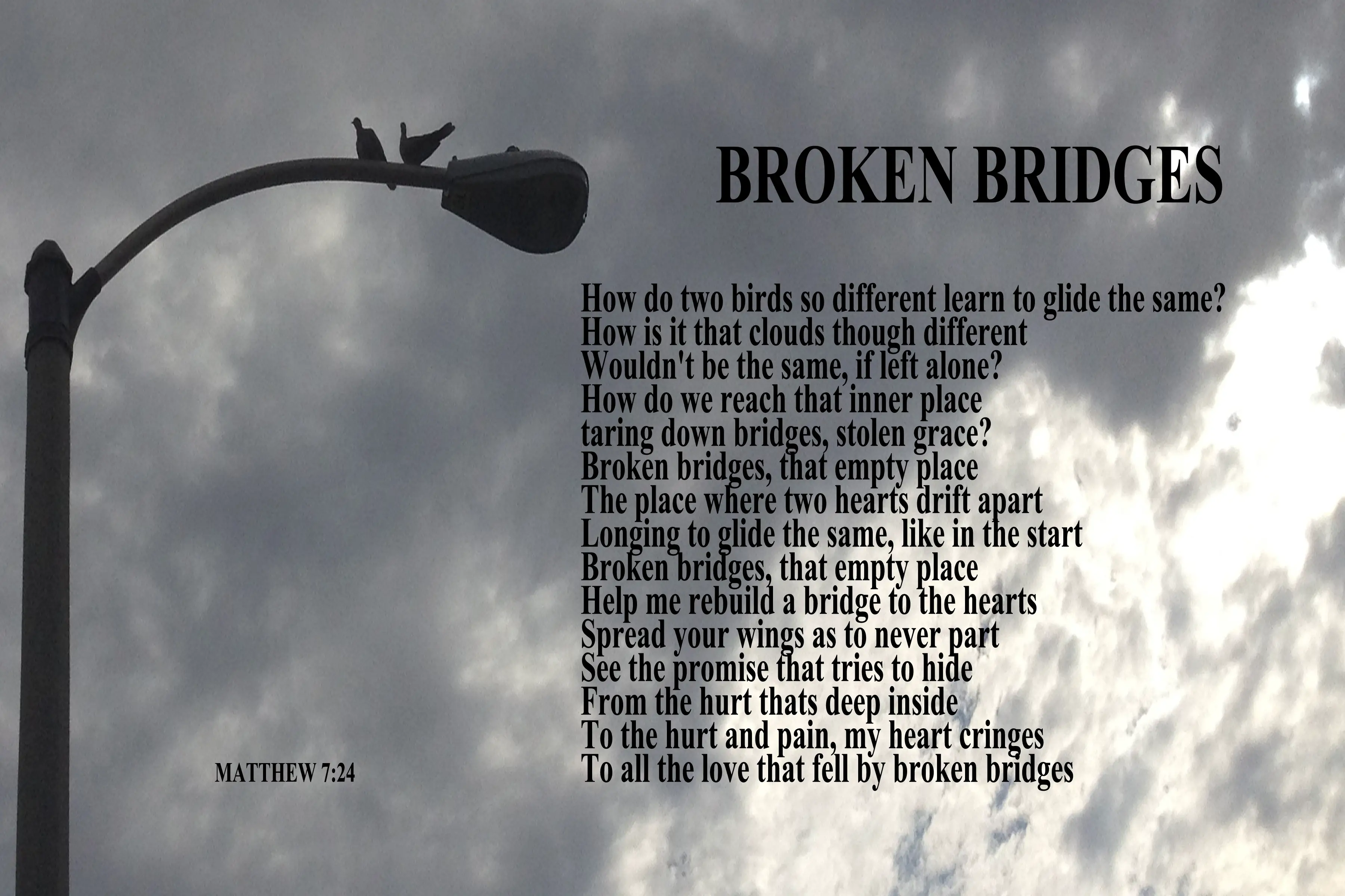  Broken  marriage  Poems