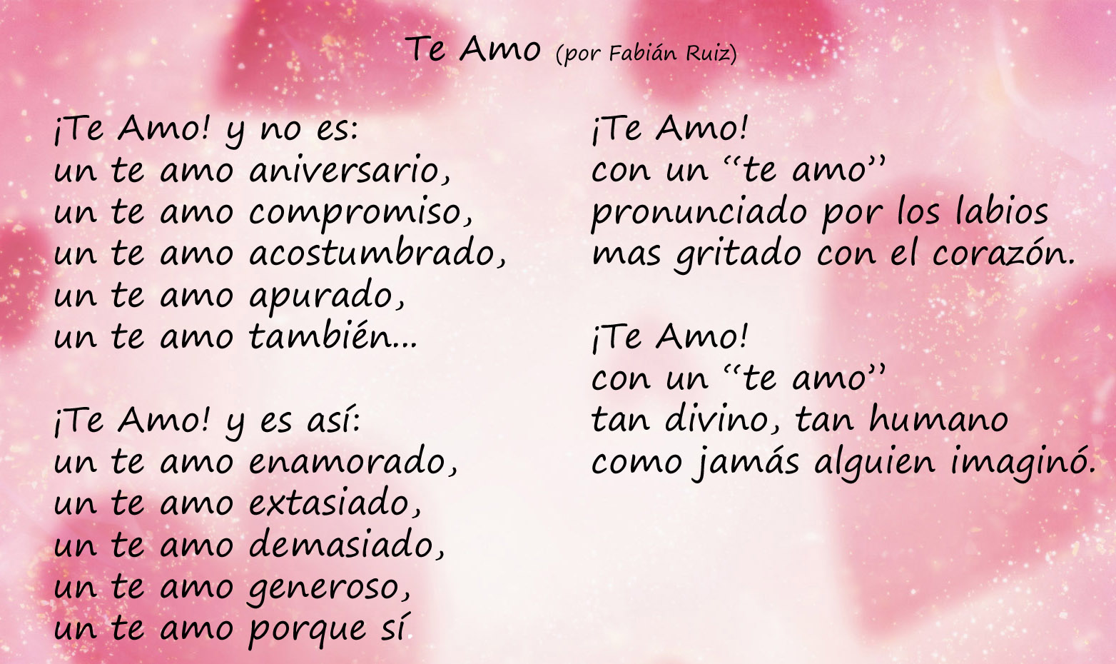 wallpapers Cute Poems For Him In Spanish i love you quotes in spanish for him