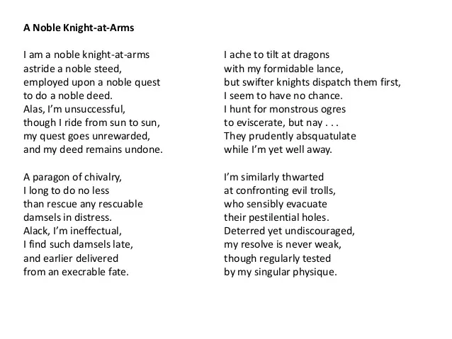 I didn't do my homework poem