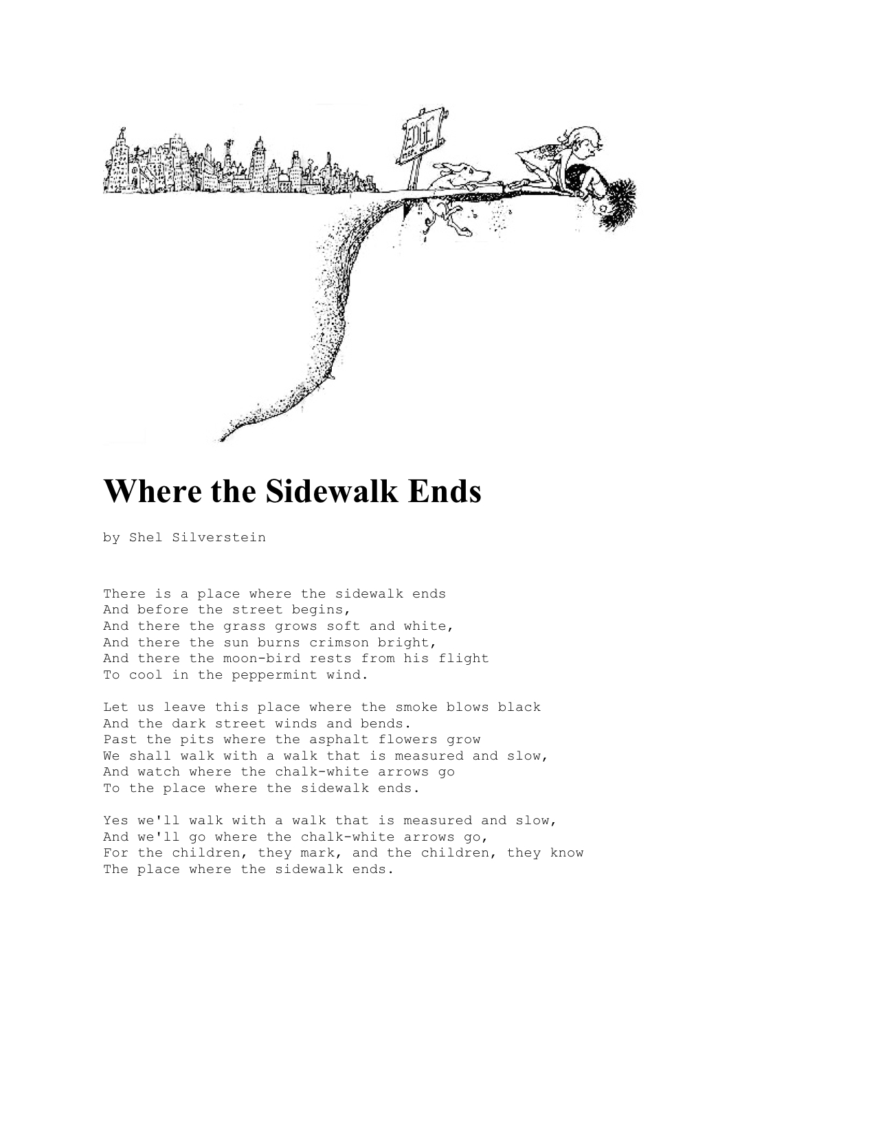 Download Shel Silverstein Longest Poems Pics