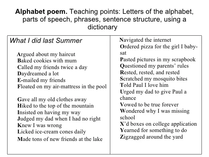 Initial Poems