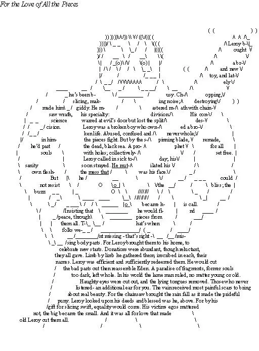 Pattern Poems