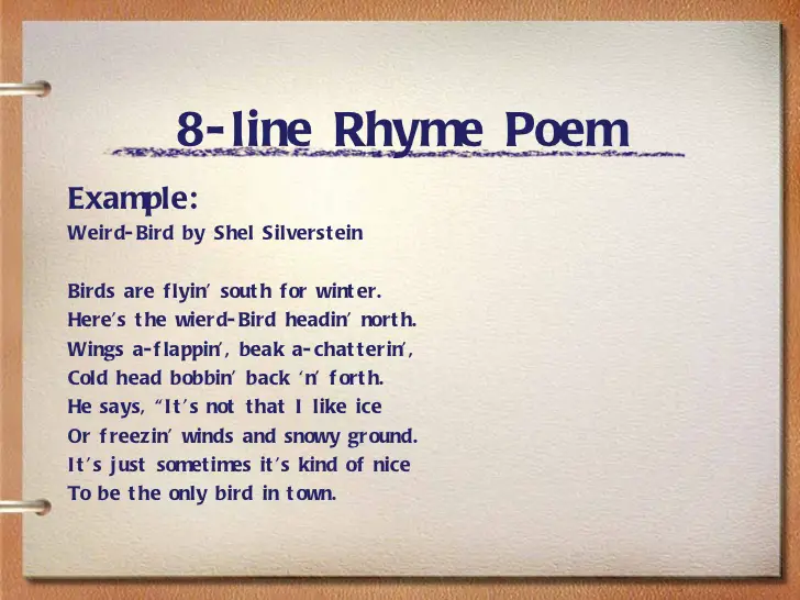5 Line Poem