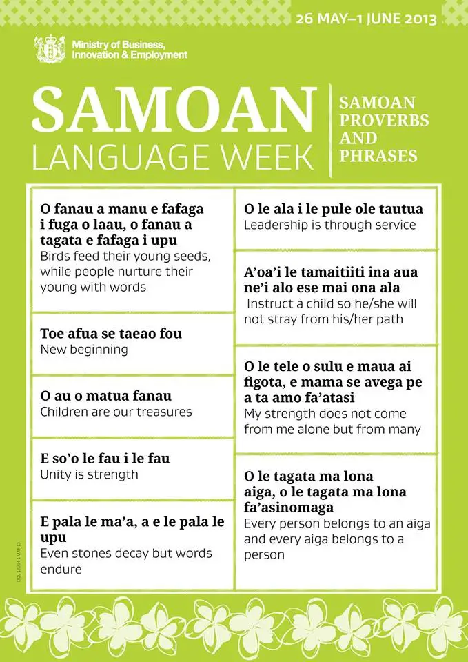 Samoan Poems