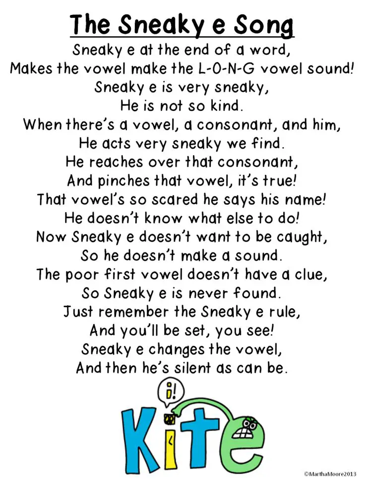 Vowel Poems