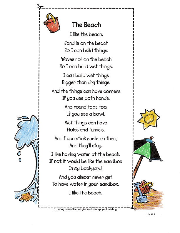 Poems About The Beach That Rhyme