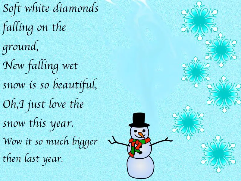 Snow Poems