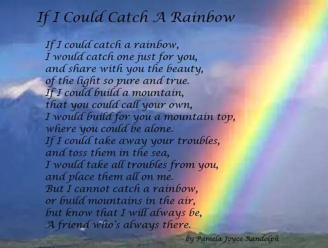 Rainbows Poems