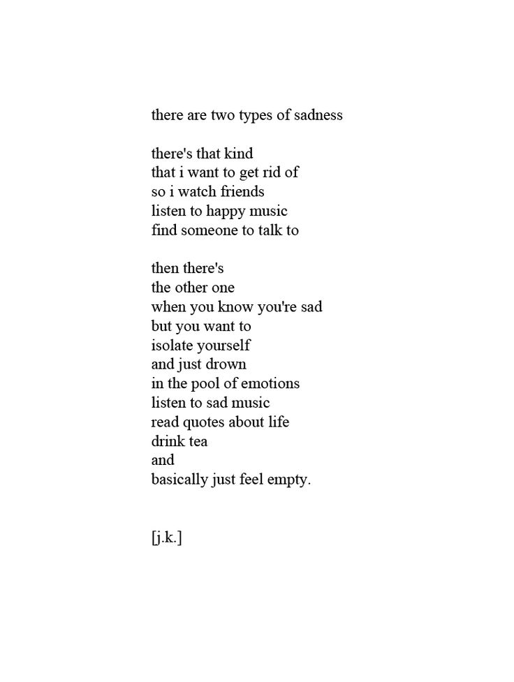 Deep Depression Poems