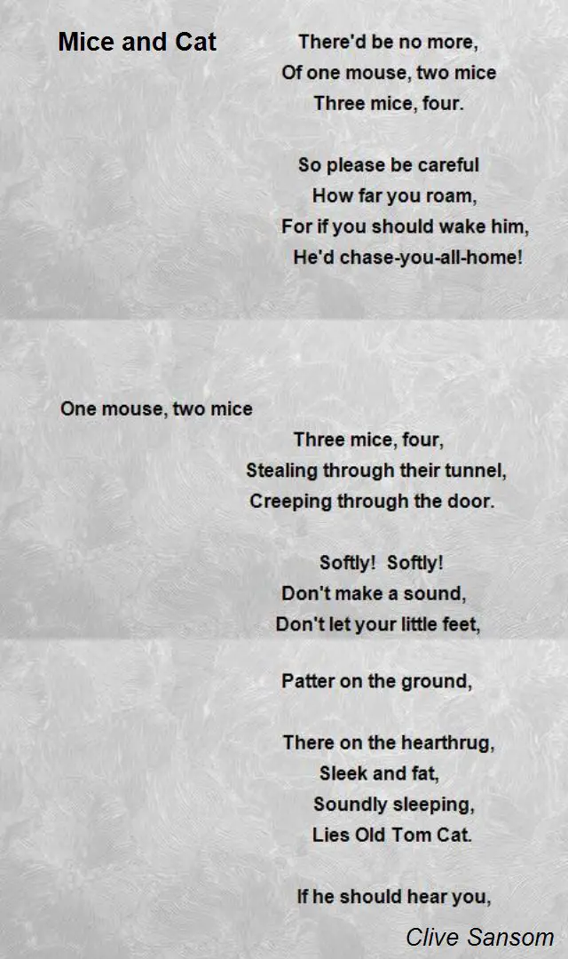 Mice Poems