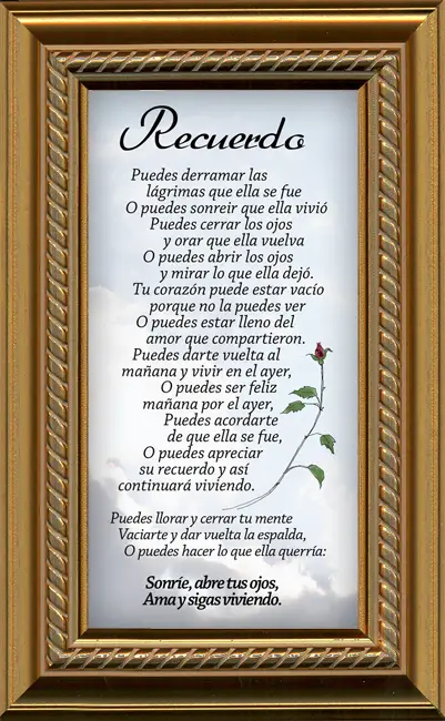 Spanish funeral Poems