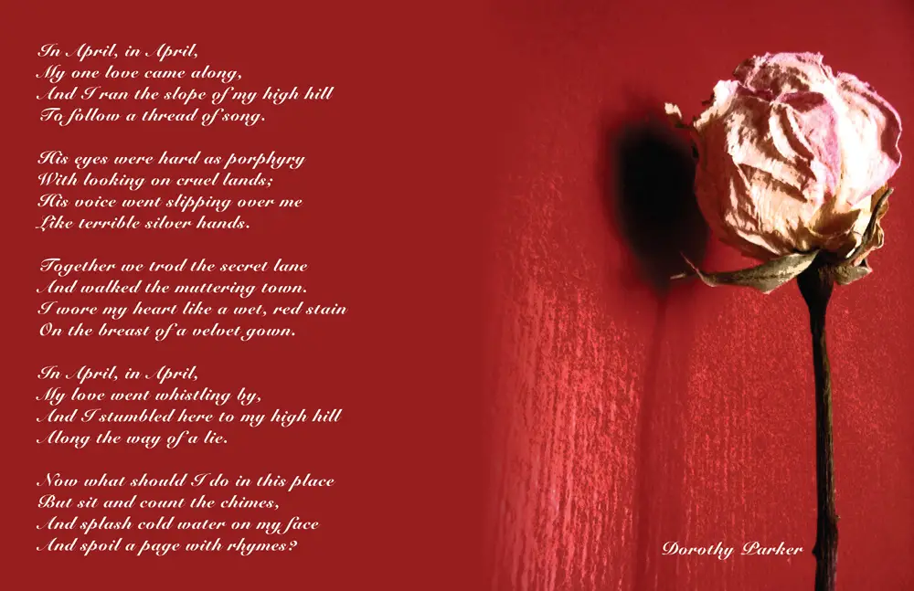 one perfect rose dorothy parker