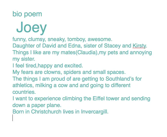 writing structure biography Poems Bio writing structure biography Poems Bio