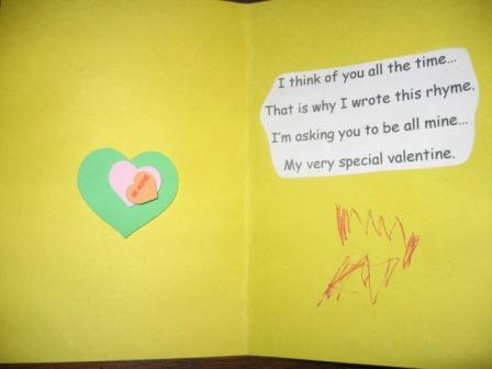 Preschool valentine Poems