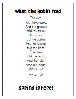 Funny spring Poems