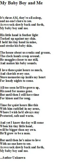 Boy Poems