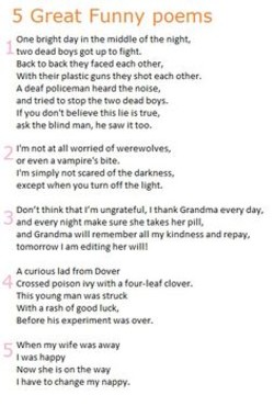 Funny age Poems