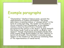 ozymandias poem meaning ozymandias poem meaning