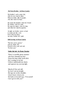 Kenn nesbitt poems homework image