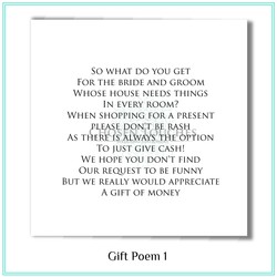 Wedding Invitations Poems